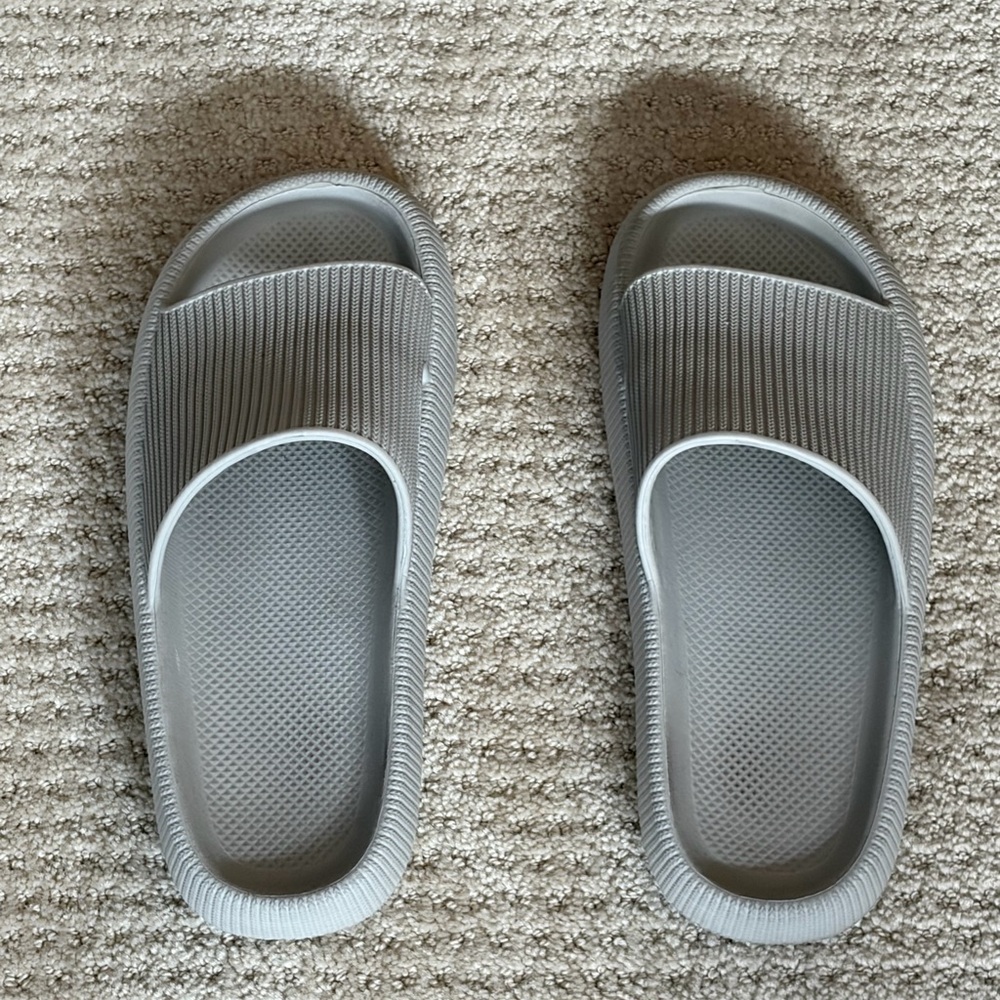 Gray Cloud Slide Sandals - image 2